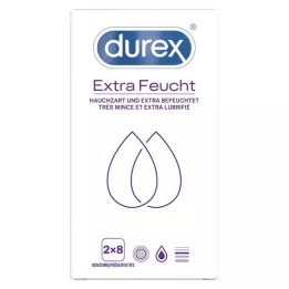 DUREX Dodatkowy podwójny pakiet prezerwatywy, 2x8 szt