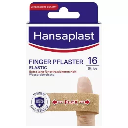 HANSAPLAST Elastyczne paski plastrów na palce, 16 szt
