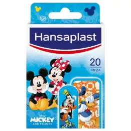 HANSAPLAST Plastry dla dzieci Mickey & Przyjaciele 20 szt