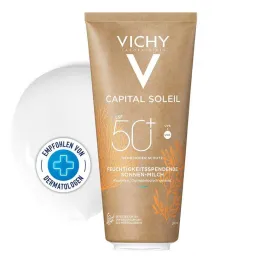 Vichy Capital Soleil Nawilżające mleczko do opalania LSF 50+, 200 ml