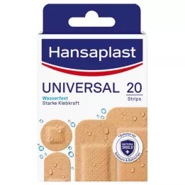 HANSAPLAST Plastry uniwersalne wodoodporne 20 szt