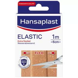 HANSAPLAST Plaster elastyczny 6 cmx1 m, 1 szt