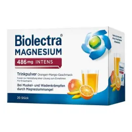Biolectra Magnez 486 mg intensywny proszek do picia Ora-Man., 20 szt