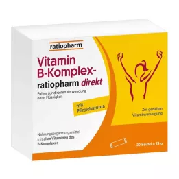 VITAMIN B-KOMPLEX-ratiopharm proszek bezpośredni, 20 szt