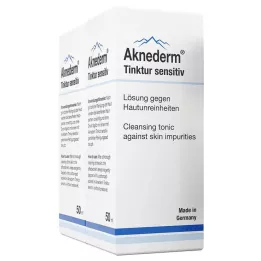 AKNEDERM Nalewka wrażliwa, 2X50 ml
