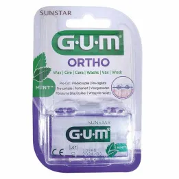 GUM Wosk ortodontyczny miętowy, 1 szt