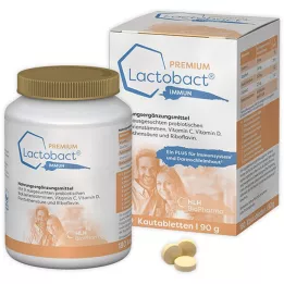 Lactobact Premium immunologiczne tabletki do żucia, 60 szt