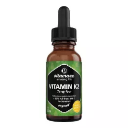 VITAMIN Krople K2 MK7 duża dawka wegańskie, 50 ml