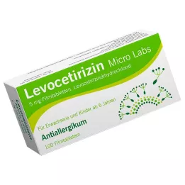 LEVOCETIRIZIN Micro Labs 5 mg tabletki powlekane, 100 szt