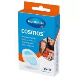COSMOS Plaster oparzeń 43x68 mm, 8 szt