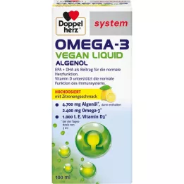 DOPPELHERZ Płynny system wegański Omega-3, 100 ml