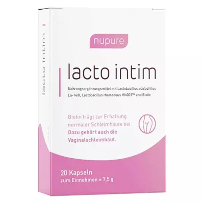 LACTO INTIM probiotyk doustny na bakteryjne zapalenie pochwy, 20 szt