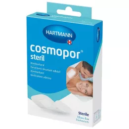 COSMOPOR opatrunek jałowy na rany 5x7,2 cm OTC, 5 szt