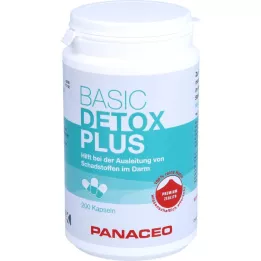 PANACEO Kapsułki Basic Detox Plus, 200 szt