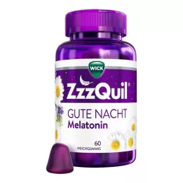 WICK ZzzQuil Dobranoc miękkie żelki, 60 szt