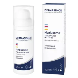 DERMASENCE Emulsja do pielęgnacji na dzień Hyalusome LSF 50, 50 ml
