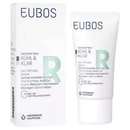 EUBOS KÜHL &amp; KLAR Serum przeciw zaczerwienieniom, 30 ml