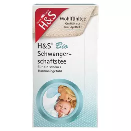 H&amp;S Organiczne torebki filtrujące do herbaty ciążowej, 20 x 2 g