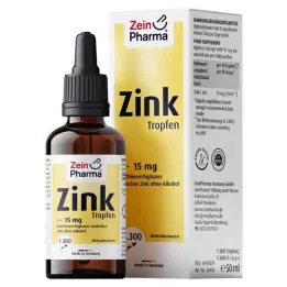 ZINK TROPFEN 15 mg zjonizowany, 50 ml