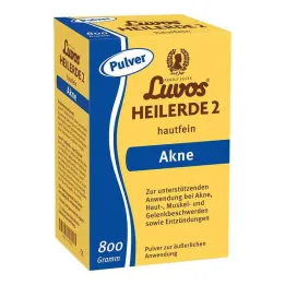 Luvos® Glinka lecznicza 2, delikatna dla skóry, 800 g