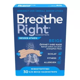 BESSER Zatyczki do nosa Atmen Breathe Right normalne beżowe, 30 szt