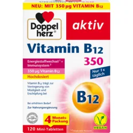 DOPPELHERZ Tabletki witaminy B12 350, 120 szt