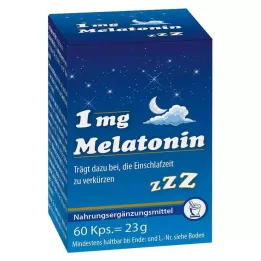 MELATONIN kapsułki 1 mg, 60 szt
