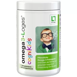 Omega3-loges cognikids Warzywa do żucia, 60 szt