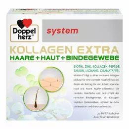 DOPPELHERZ Ampułki do picia Collagen Extra system, 30 szt