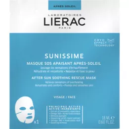 LIERAC Sunissime kojąca maska po opalaniu SOS , 1X18 ml