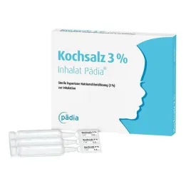 Sól kuchenna 3% inhalacja Pädia ampułki, 20 szt
