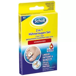 SCHOLL Zestaw stóp 2in1, 1 P