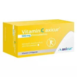 VITAMIN C AXICUR 500 mg tabletki powlekane, 100 szt