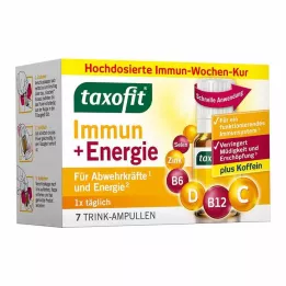 TAXOFIT Immun&amp;Ampułki z napojem energetycznym, 7X10 ml
