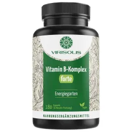 Virisolis Kompleks witamin B Forte 6-pon.wegańskie kapsułki, 180 szt