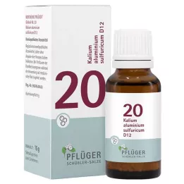 BIOCHEMIE Pflüger 20 Glin potasowy.siarka.D 12 Gl., 15 g