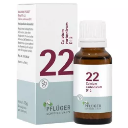 BIOCHEMIE Pflüger 22 Wapń carbonicum D 12 Glob., 15 g