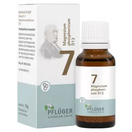 BIOCHEMIE Pflüger 7 Magnez fosforylowy D 12 Gl, 15 g
