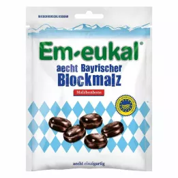 EM EUKAL Bawarskie cukierki słodowe Blockmalz, 100 g