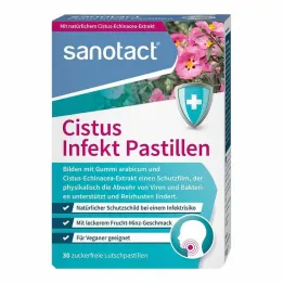 sanotact® Pastylki na infekcję czystka, 30 szt