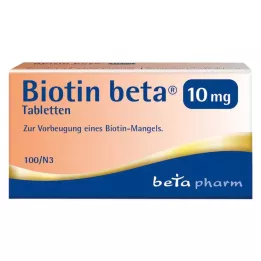 BIOTIN BETA tabletki 10 mg, 100 szt