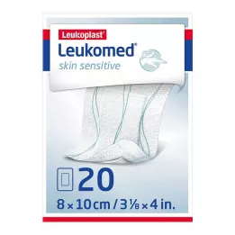 LEUKOMED skóra wrażliwa sterylne 8x10 cm, 20 szt