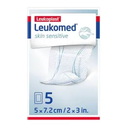 Leukomed® skóra wrażliwa 5x7,2 cm, 5 szt