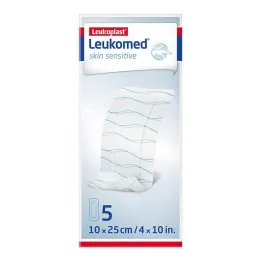 Leukomed® skóra wrażliwa 10x25 cm, 5 szt