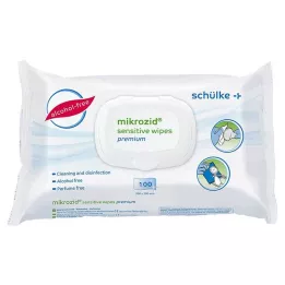 MIKROZID chusteczki nawilżane premium Des.MP+Flä.Softp., 100 szt