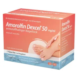 Aktywny lakier do paznokci Amorolfin Dexcel® 50 mg/ml, 5 ml