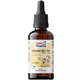 VITAMIN D3+K2 MK-7 all trans Family krople doustne, 20 ml