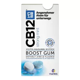 CB12 boost mocna mięta guma do żucia, 10 sztuk
