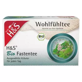 H&amp;S Organiczne torebki filtrujące do herbaty postnej, 20 x 1,5 g
