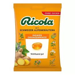 RICOLA o.Z.Bag Cukierki imbirowo-pomarańczowo-miętowe, 75 g